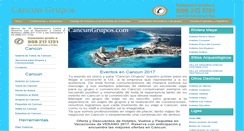 Desktop Screenshot of cancungrupos.com